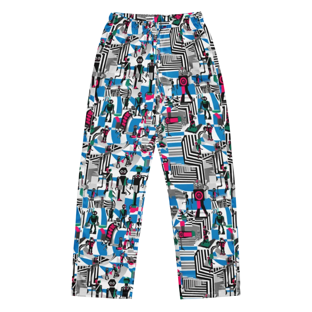 Synthetic Circus on Women's Pajama Pants — Front