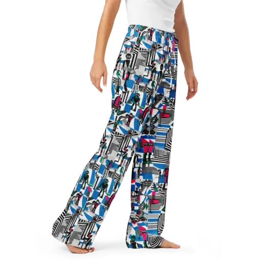 Synthetic Circus on a Women's Pajama Pants
