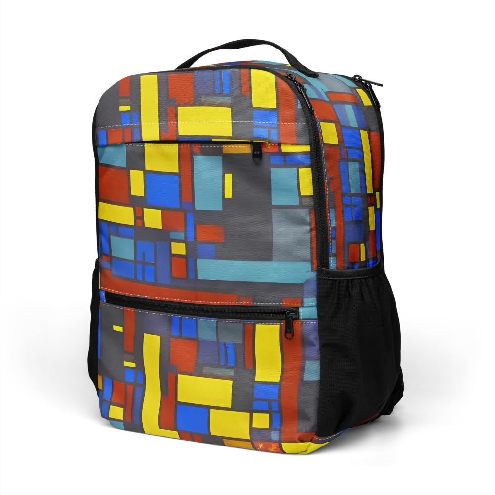 Cobalt Construct on Utility Backpack — Left Front
