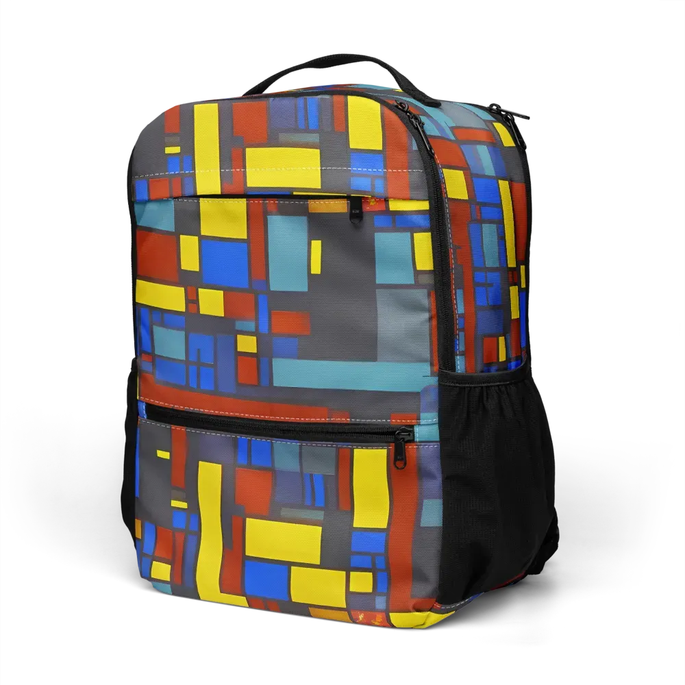 Cobalt Construct on Utility Backpack — Left Front