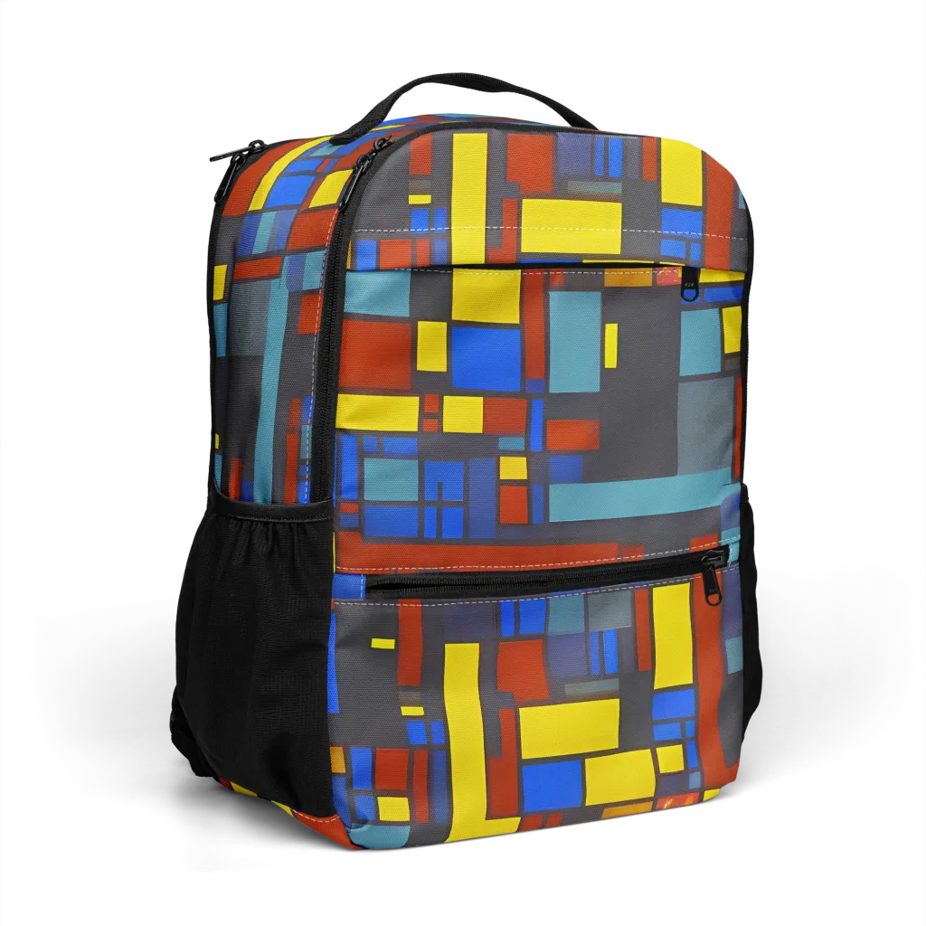 Cobalt Construct on Utility Backpack — Right Front