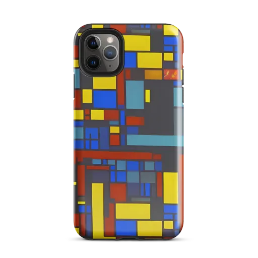 Cobalt Construct on a Tough Case for iPhone®