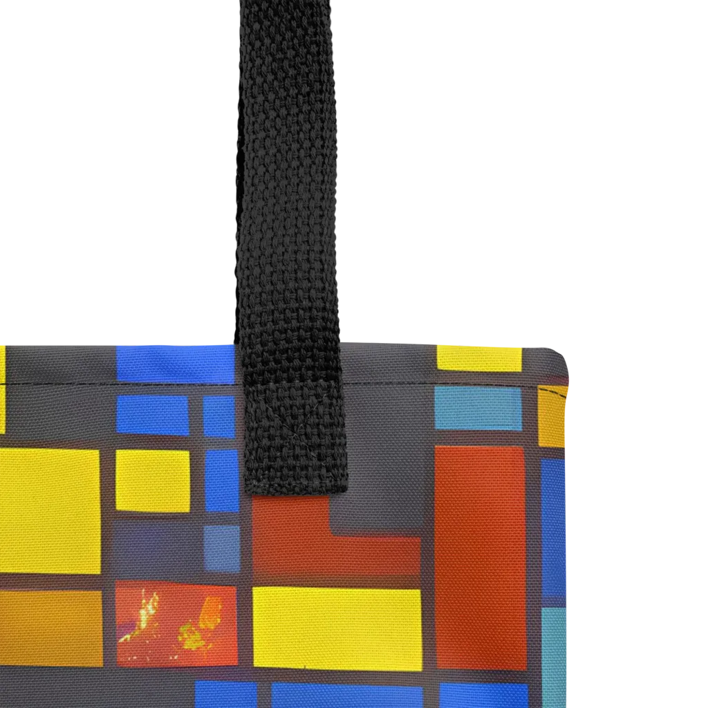 Cobalt Construct on Tote Bag — Product details
