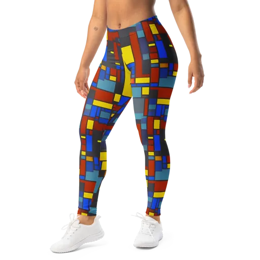 Cobalt Construct on a Leggings