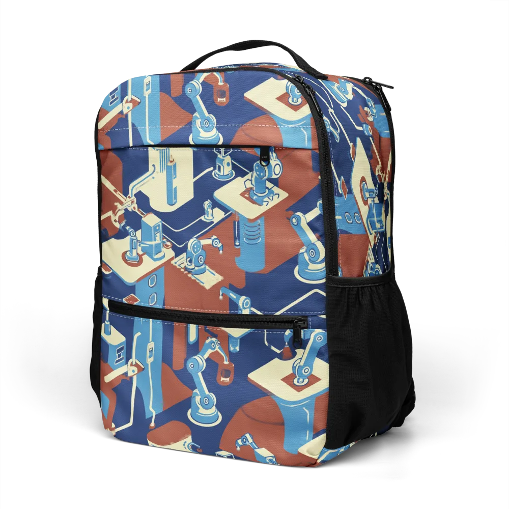 Automata Atelier on Utility Backpack — Left Front