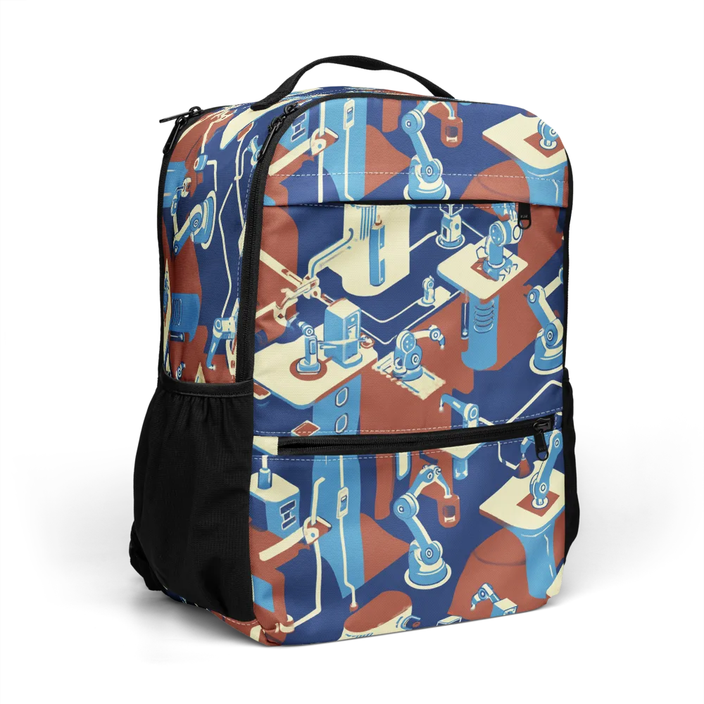 Automata Atelier on Utility Backpack — Right Front