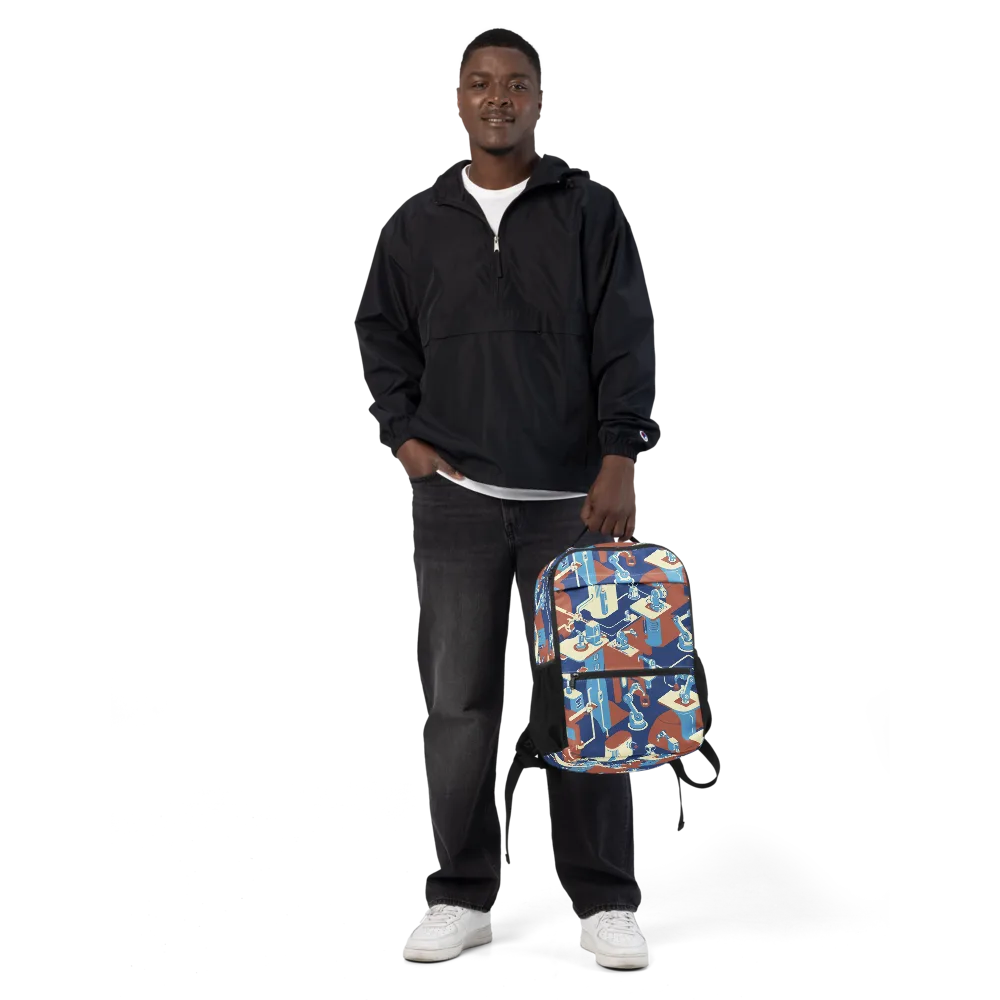 Automata Atelier on Utility Backpack — Front