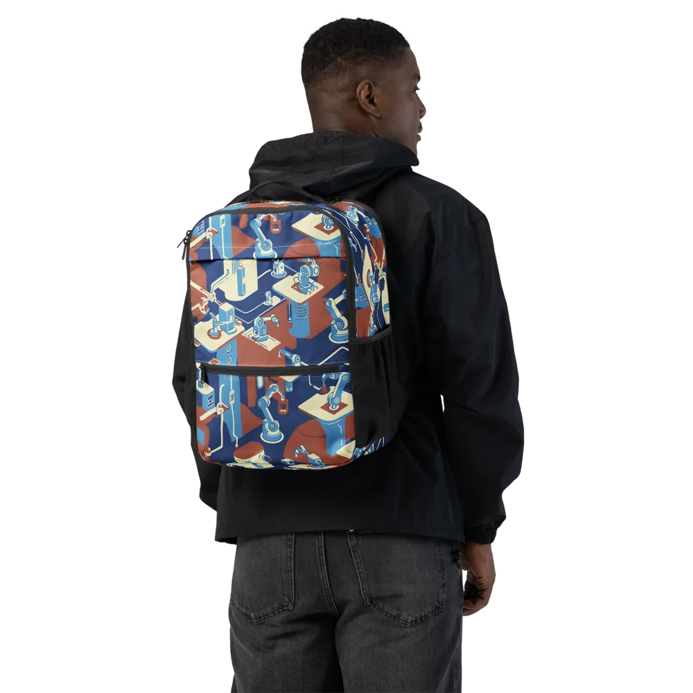 Automata Atelier on Utility Backpack — Back