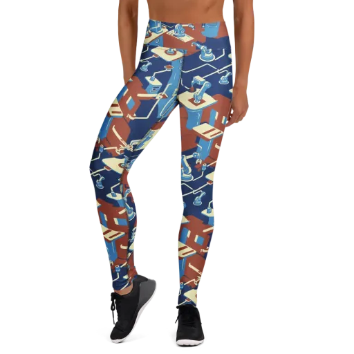 Automata Atelier on a Yoga Leggings