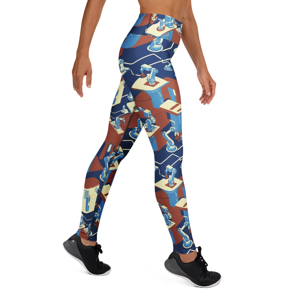 Automata Atelier on Yoga Leggings — Right