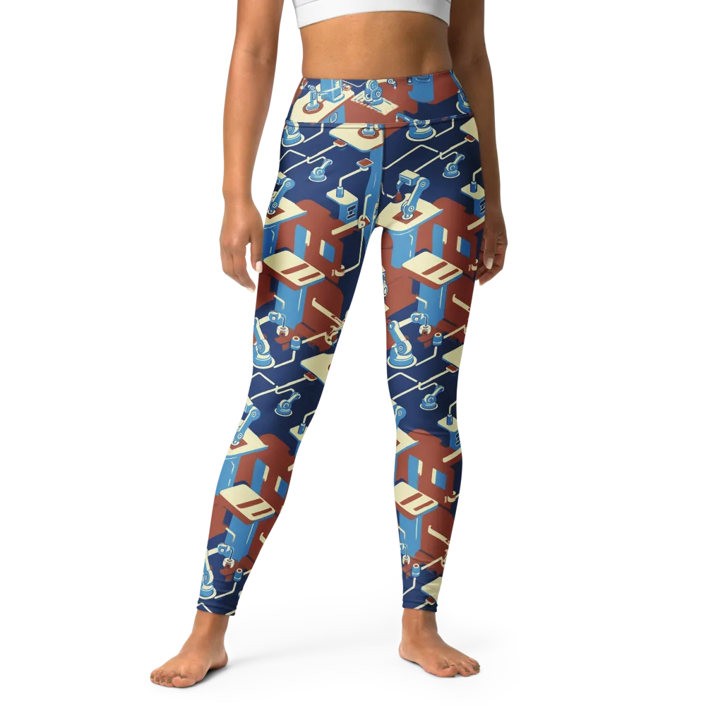 Automata Atelier on Yoga Leggings — Front