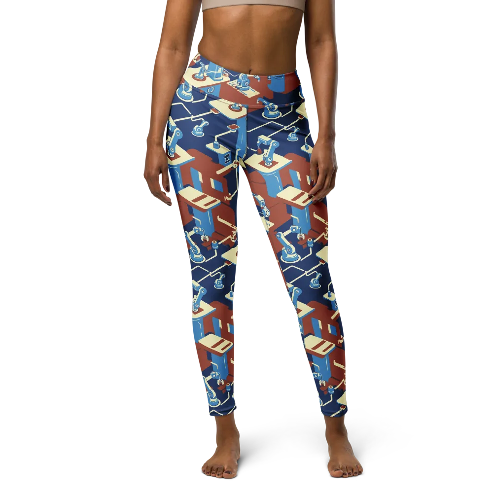 Automata Atelier on Yoga Leggings — Front