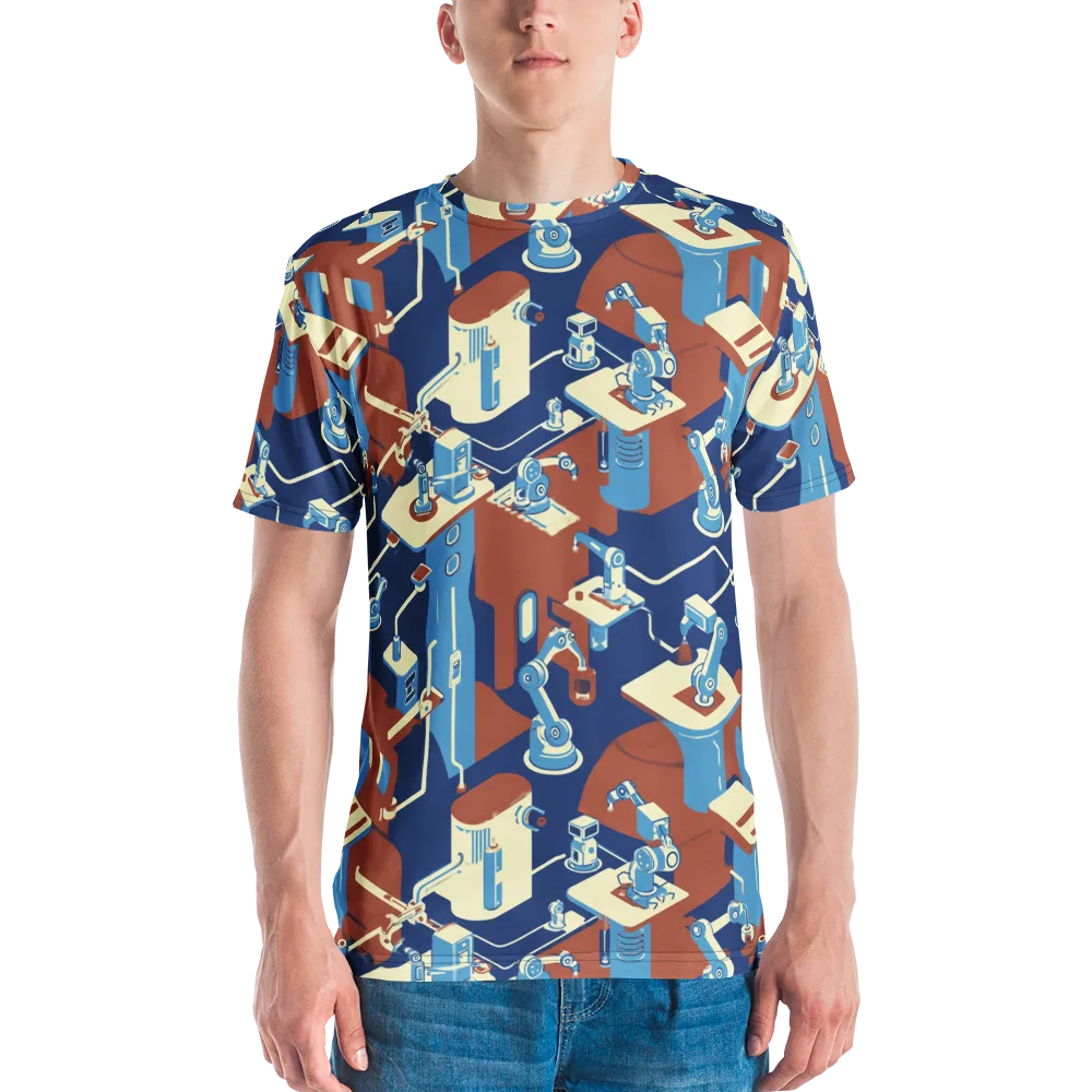 Automata Atelier on Men's Crew Neck T-Shirt — Front