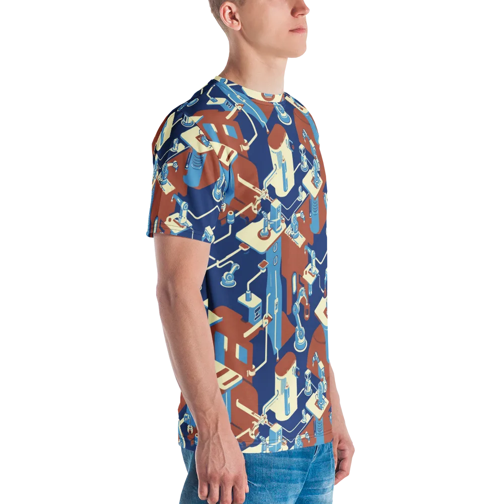 Automata Atelier on Men's Crew Neck T-Shirt — Right