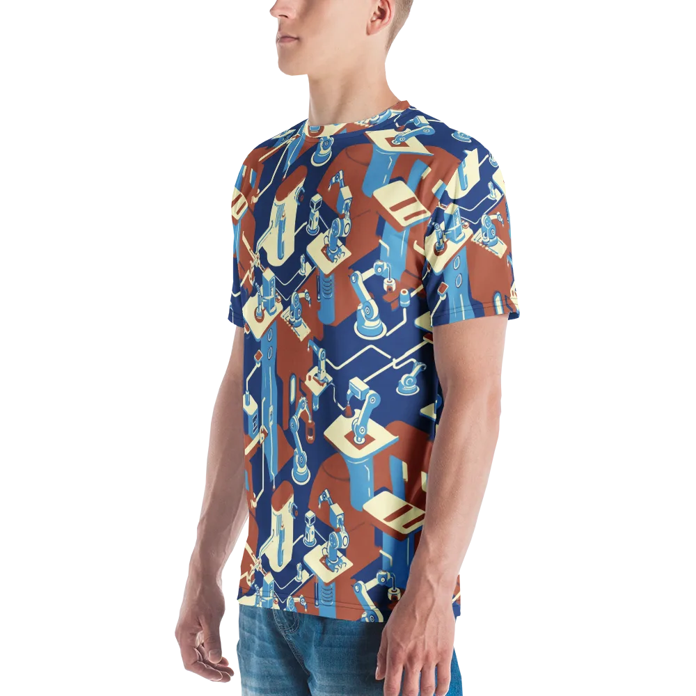 Automata Atelier on Men's Crew Neck T-Shirt — Left
