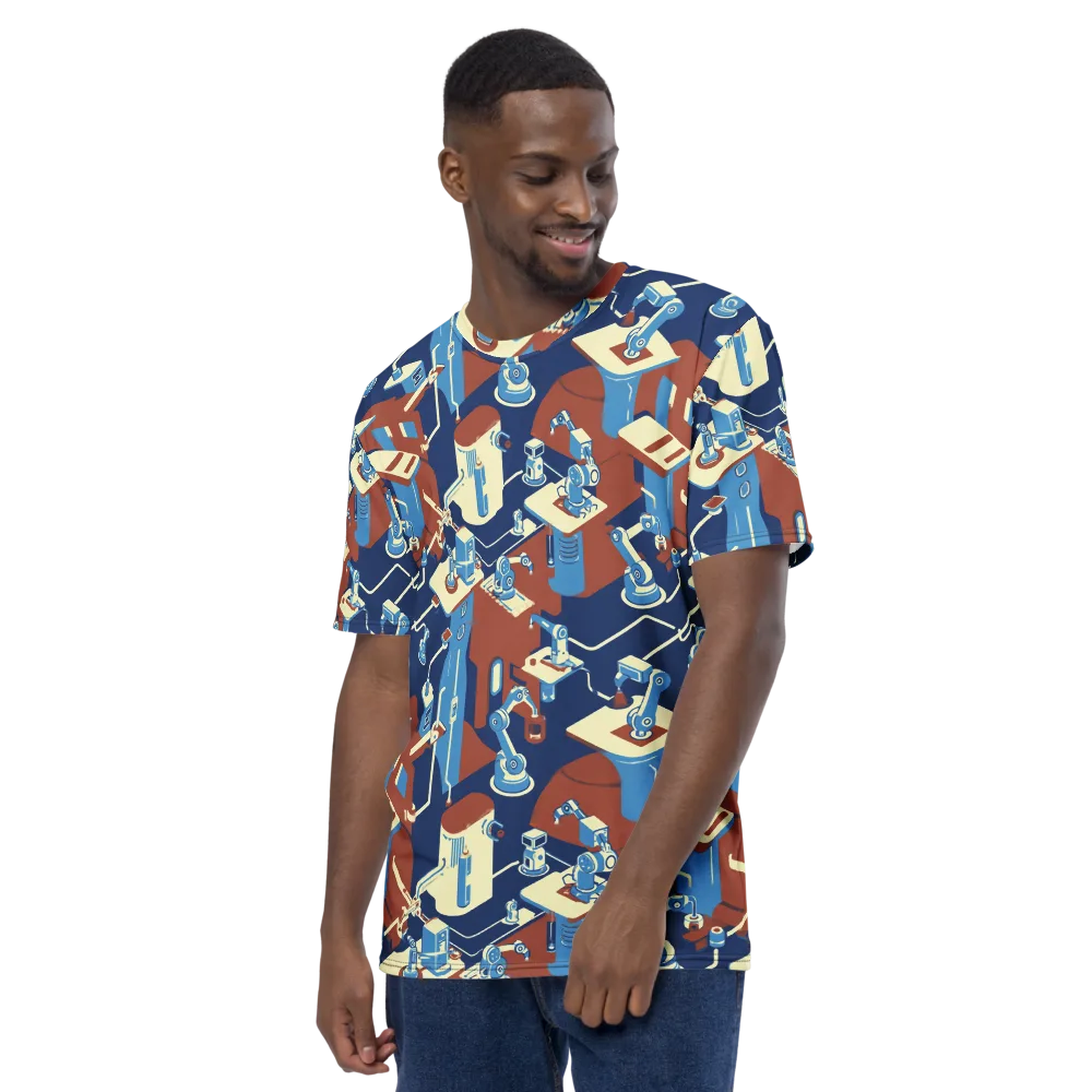 Automata Atelier on Men's Crew Neck T-Shirt — Left