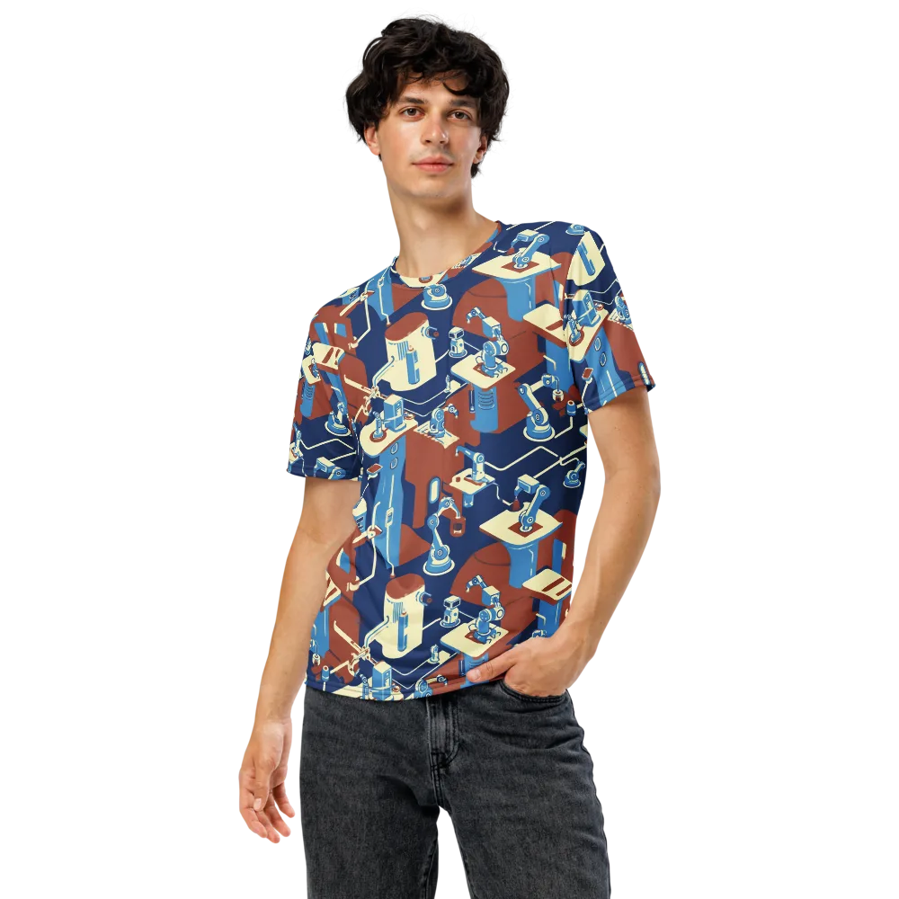 Automata Atelier on Men's Crew Neck T-Shirt — Front