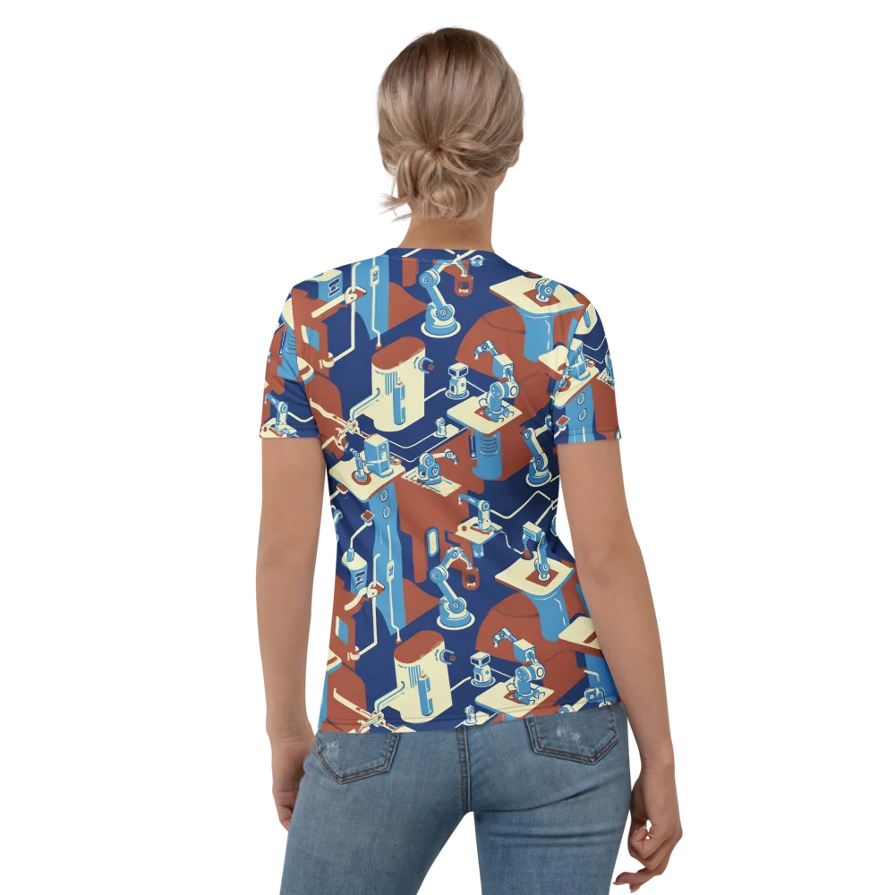 Automata Atelier on Women's Crew Neck T-Shirt — Back
