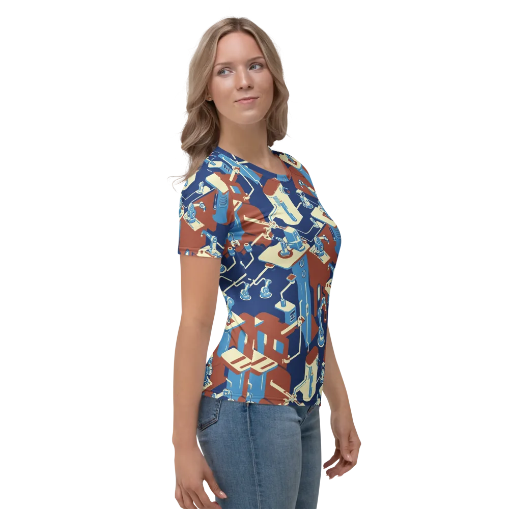 Automata Atelier on Women's Crew Neck T-Shirt — Right