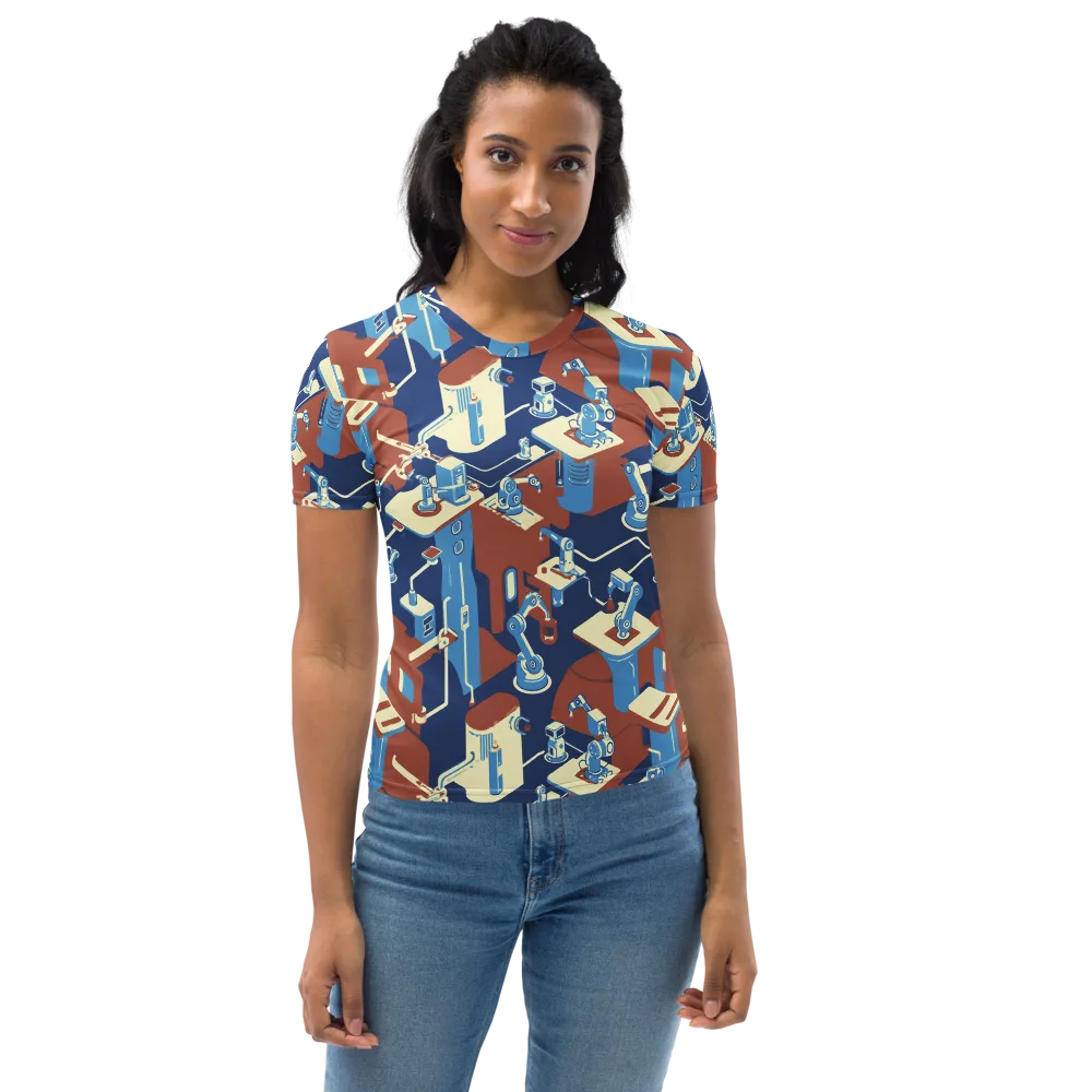 Automata Atelier on Women's Crew Neck T-Shirt — Front