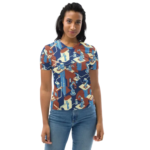 Automata Atelier on a Women's Crew Neck T-Shirt