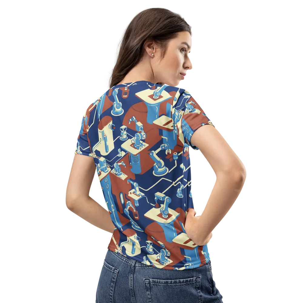 Automata Atelier on Women's Crew Neck T-Shirt — Back