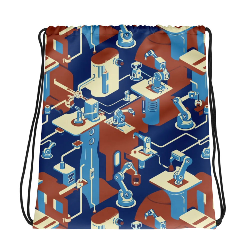Automata Atelier on Drawstring Bag — Photo
