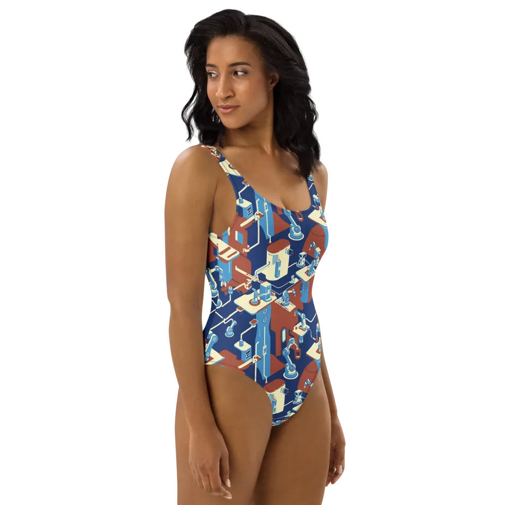 Automata Atelier on One-Piece Swimsuit — Right