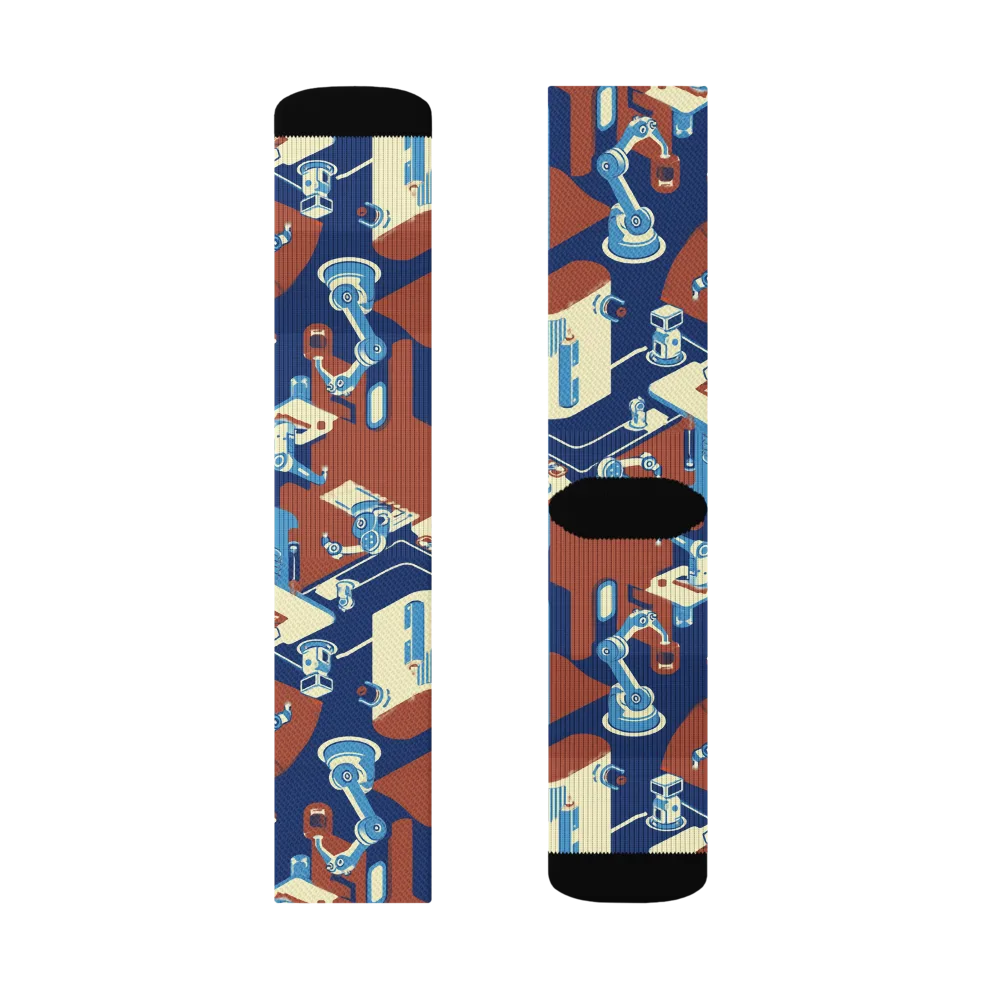 Automata Atelier on Socks — Left Sock