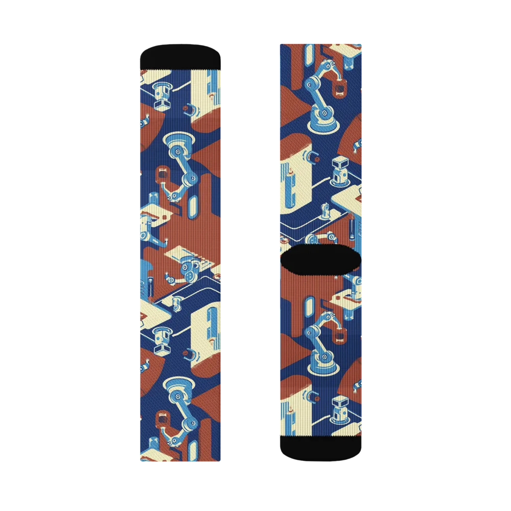 Automata Atelier on Socks — Right Sock