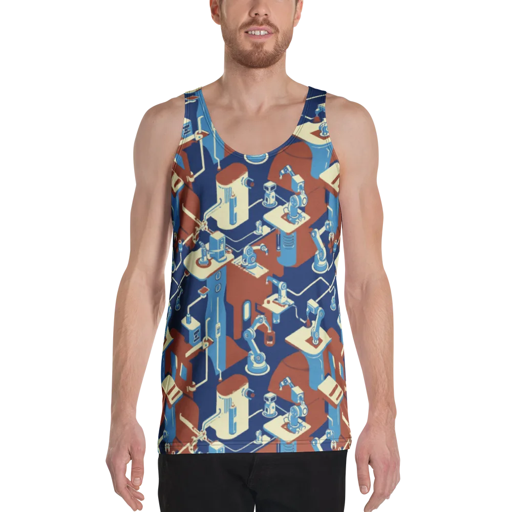 Automata Atelier on Men's Tank Top — Front