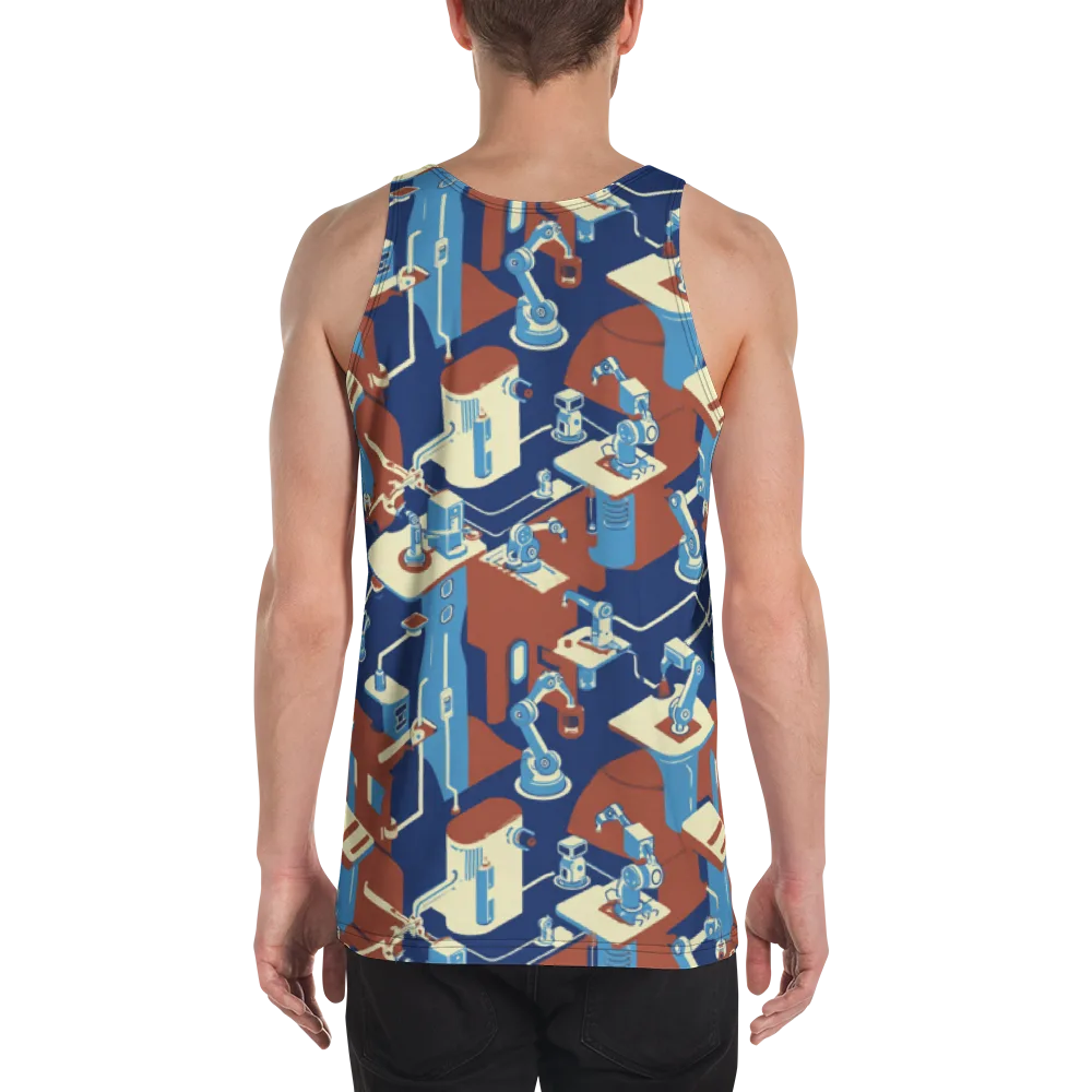 Automata Atelier on Men's Tank Top — Back