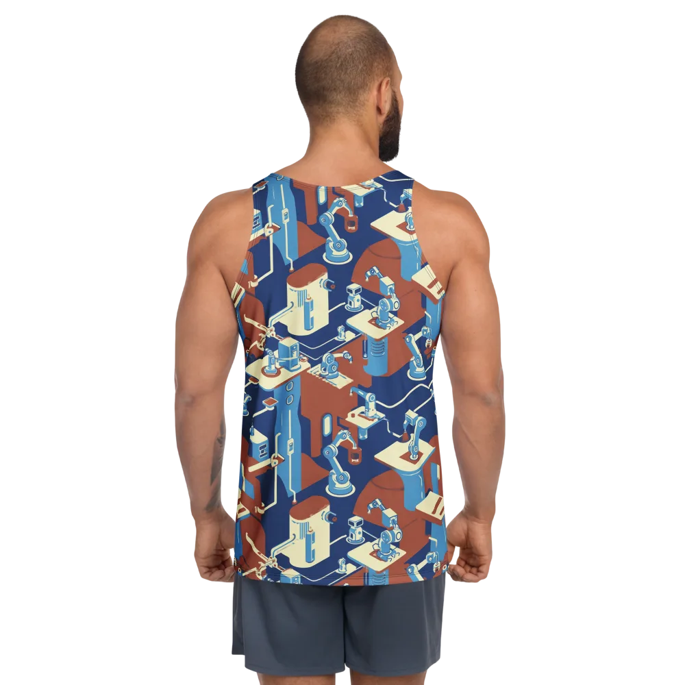 Automata Atelier on Men's Tank Top — Back