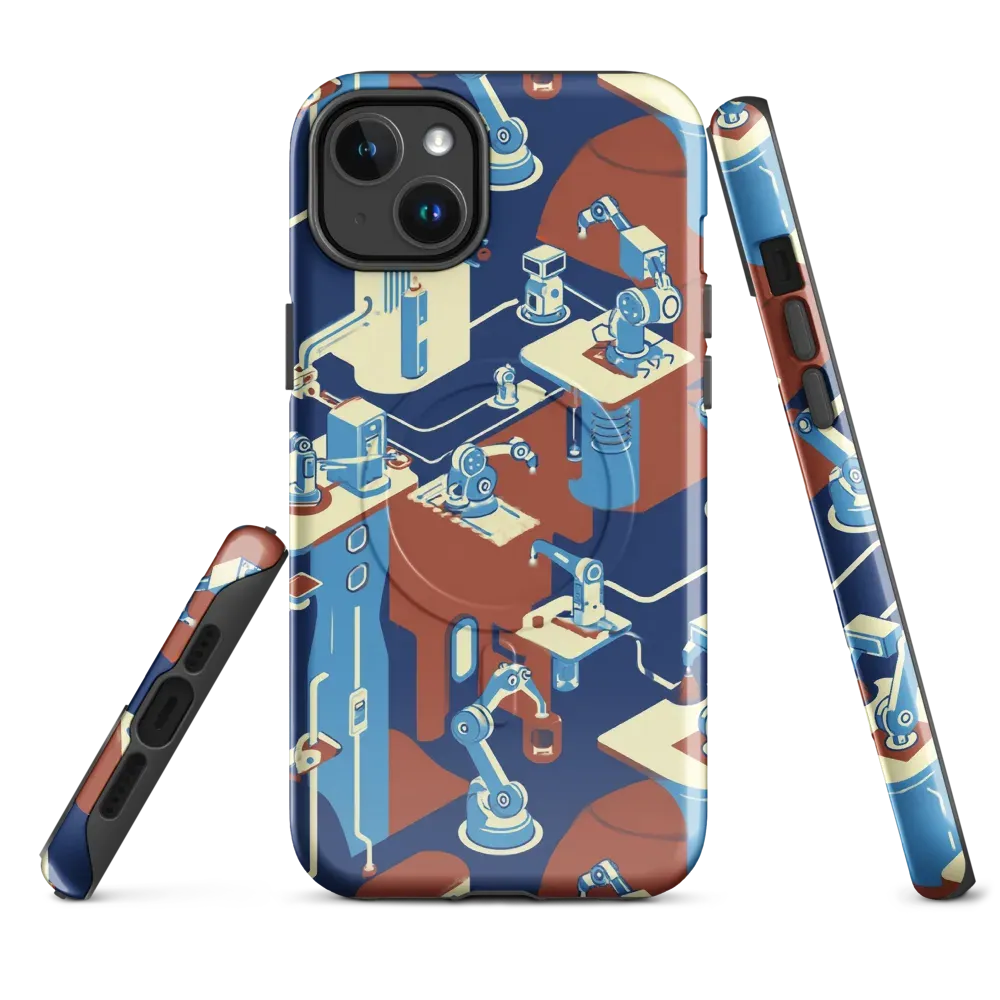 Automata Atelier on MagSafe Tough Case for iPhone® — Front