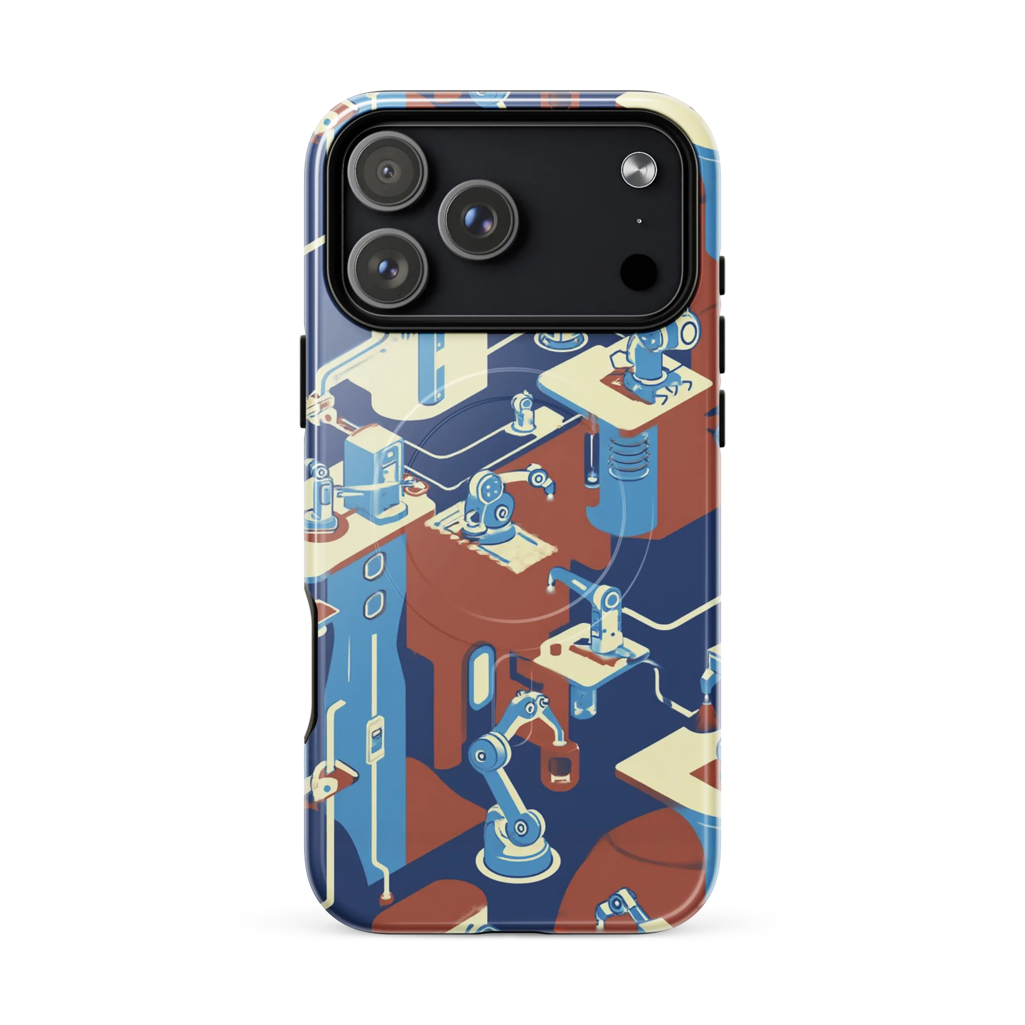 Automata Atelier on MagSafe Tough Case for iPhone® — Front