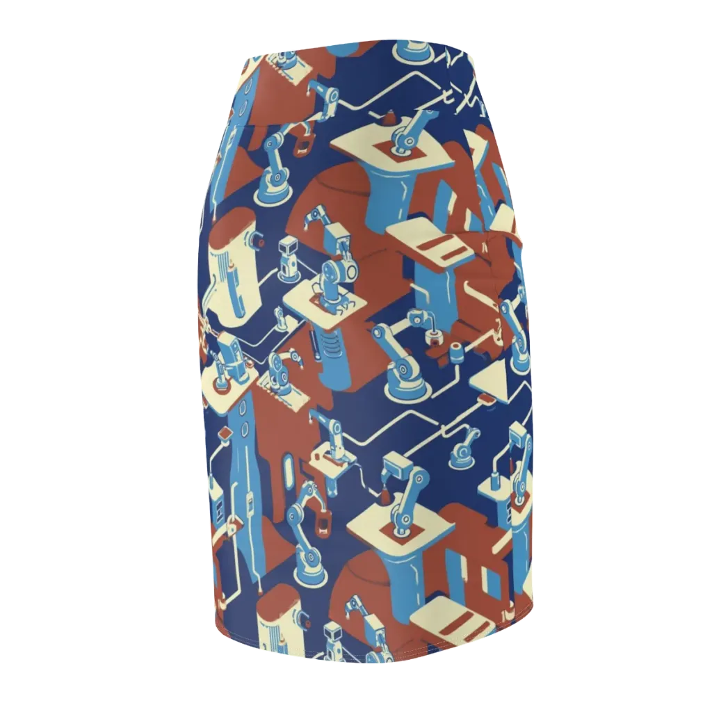 Automata Atelier on Pencil Skirt — Back Side