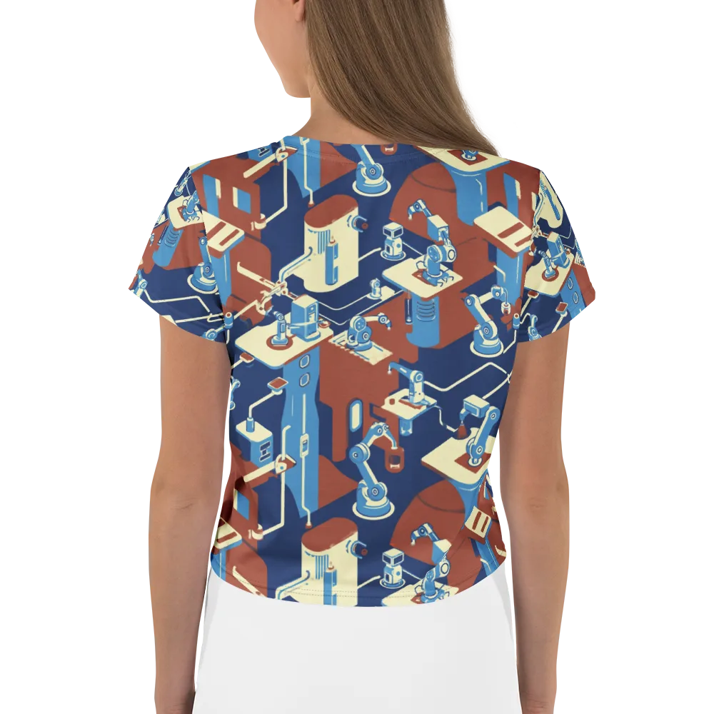 Automata Atelier on Crop Tee — Back