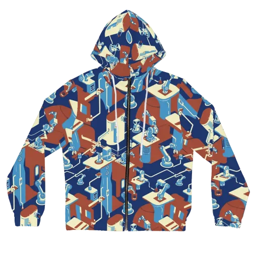 Automata Atelier on a Women's Full-Zip Hoodie