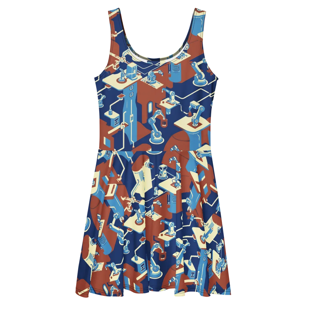 Automata Atelier on Skater Dress — Front