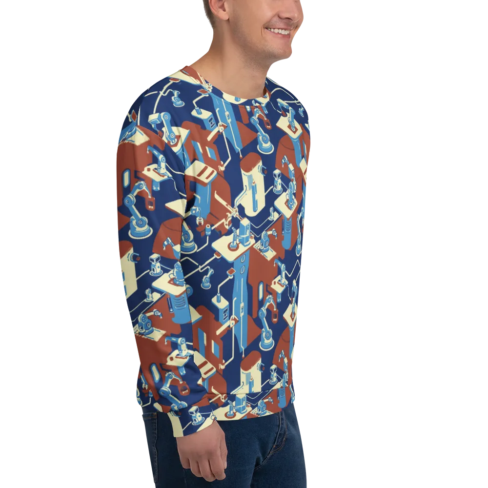 Automata Atelier on Sweatshirt — Right Front