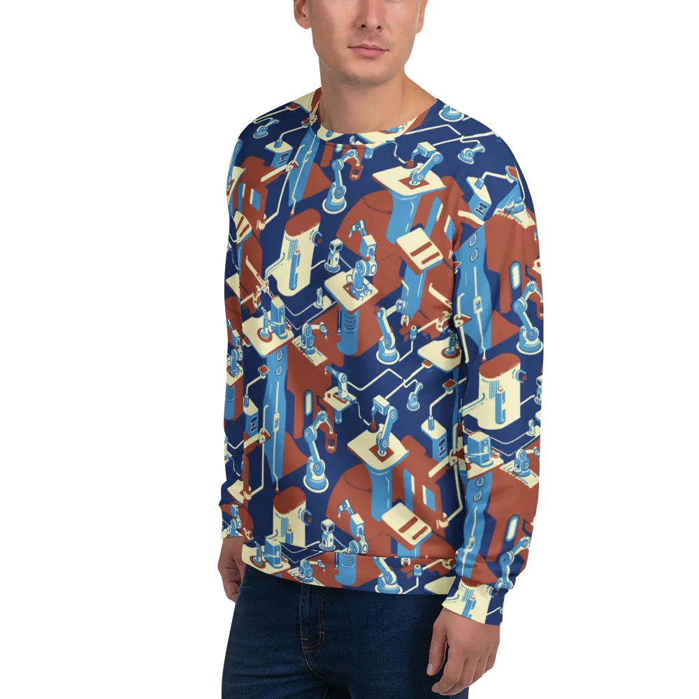 Automata Atelier on Sweatshirt — Left Front