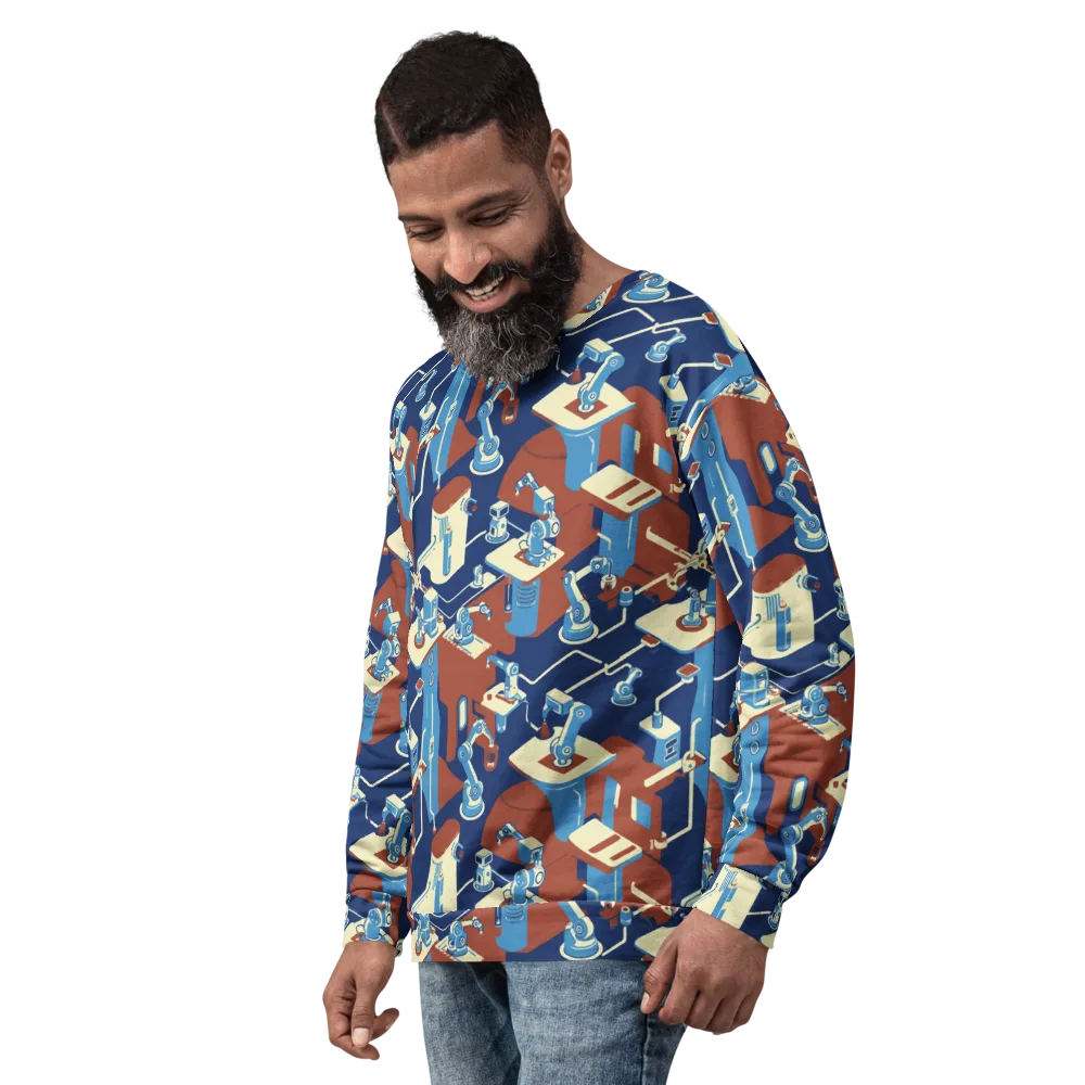Automata Atelier on Sweatshirt — Left Front