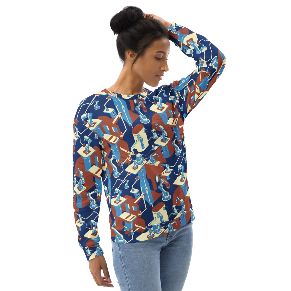 Automata Atelier on Sweatshirt — Right Front