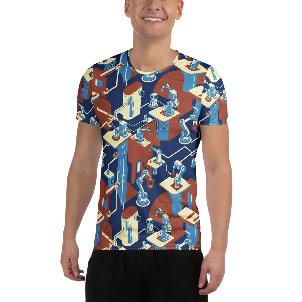 Automata Atelier on Men's Athletic T-Shirt — Front