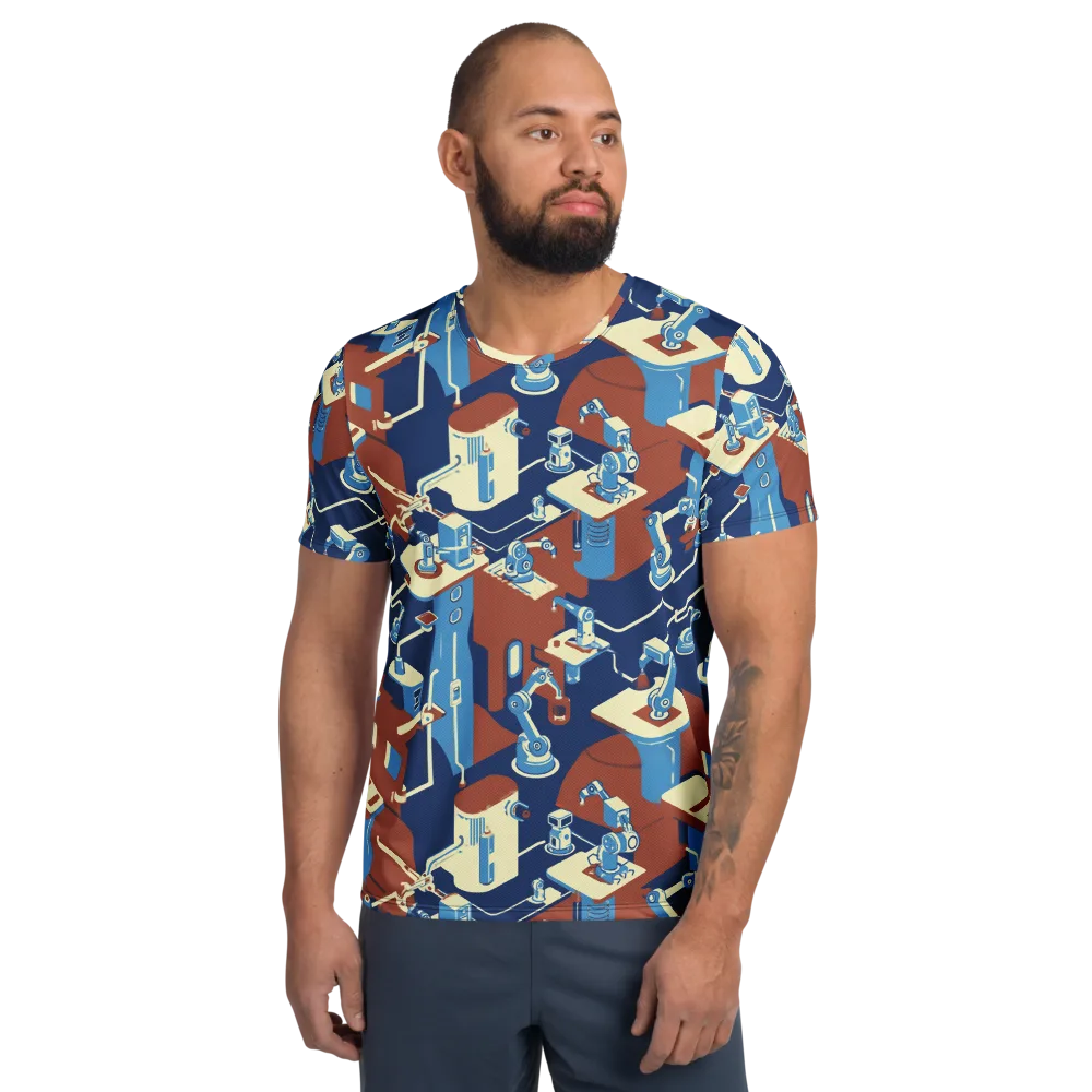 Automata Atelier on Men's Athletic T-Shirt — Front