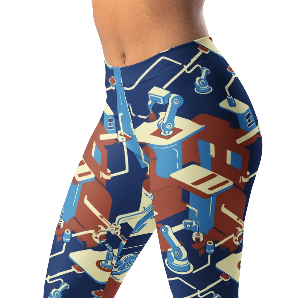 Automata Atelier on Leggings — Left Front