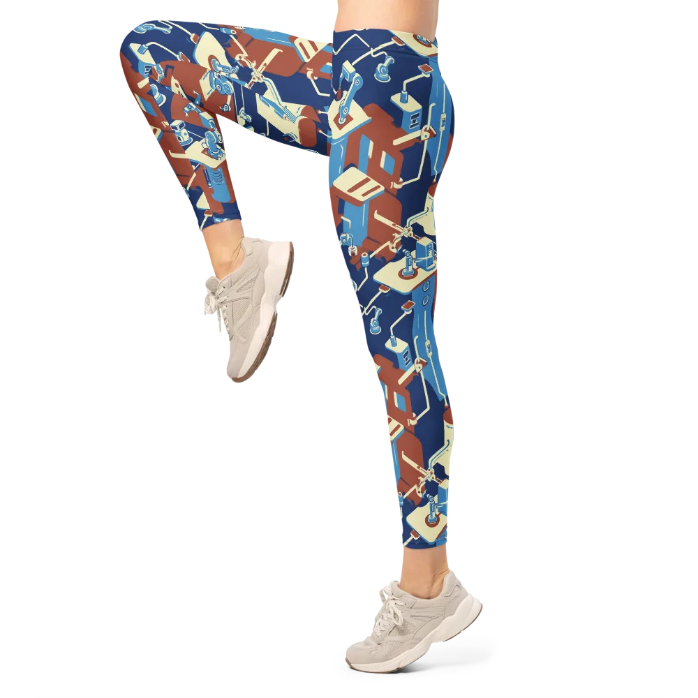 Automata Atelier on Leggings — Left