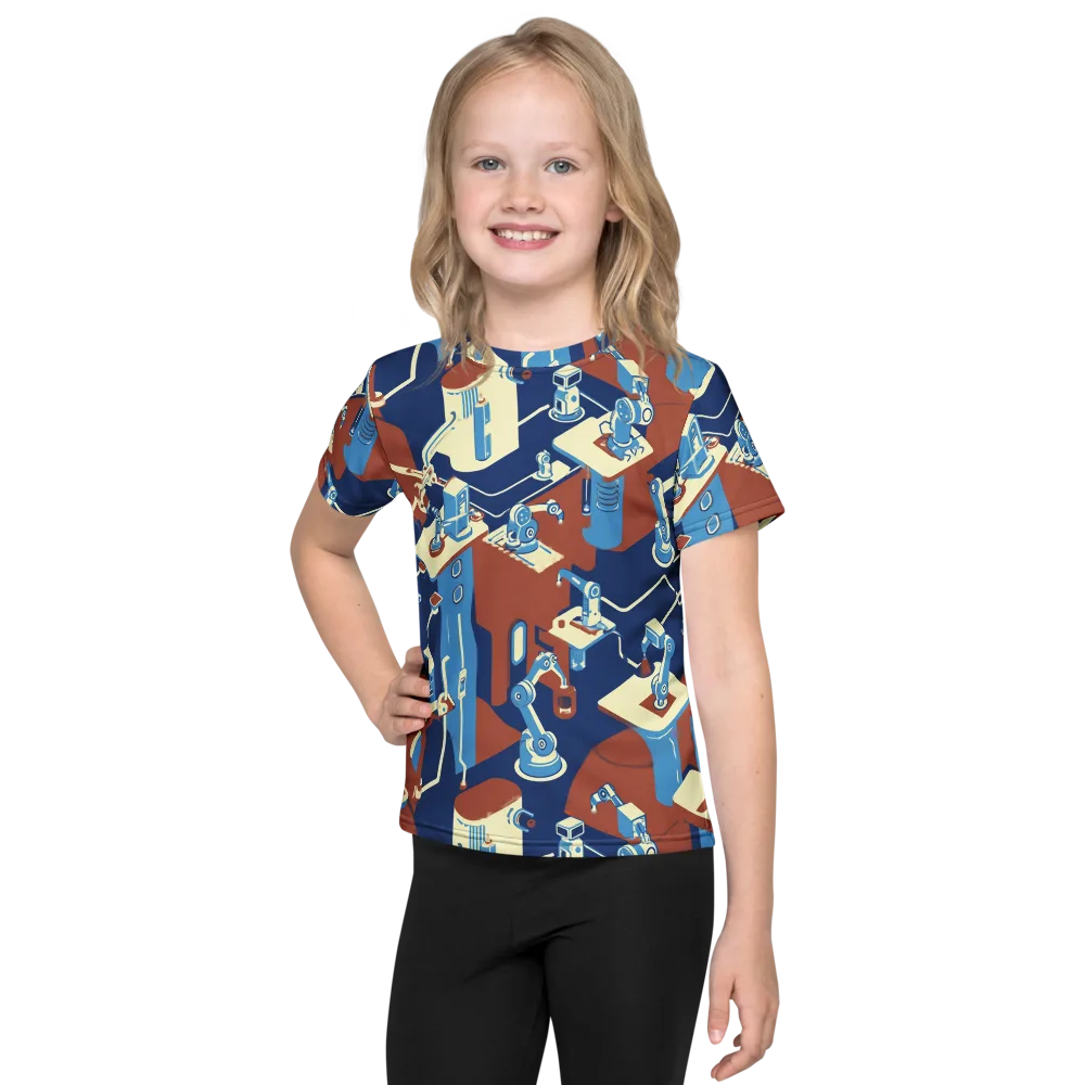 Automata Atelier on Kids Crew Neck T-Shirt — Front