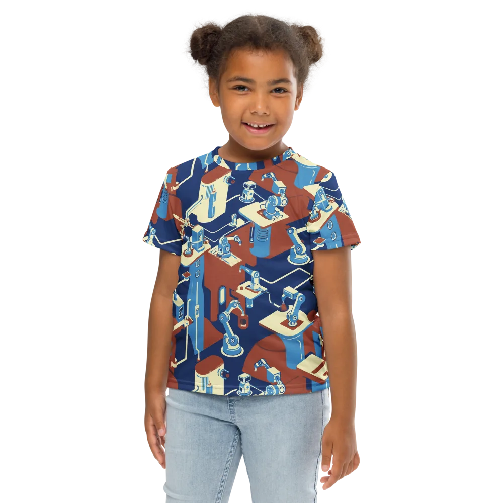 Automata Atelier on Kids Crew Neck T-Shirt — Front