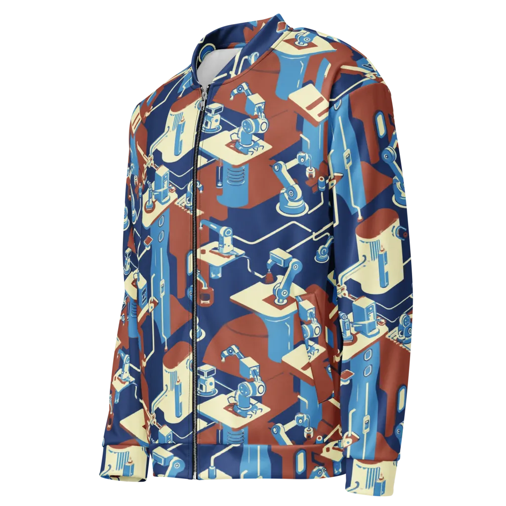 Automata Atelier on Bomber Jacket — Left Front